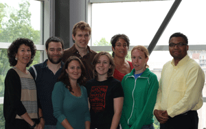 Professor Mansfield sharing knowledge with NLP students