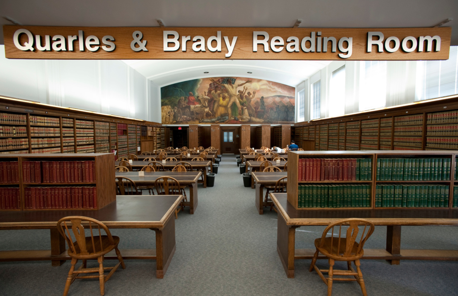 the Quarles & Brady Law Library Reading Room