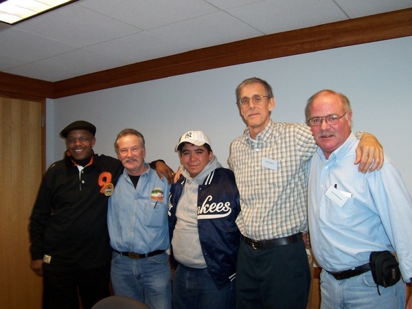 Exonerees from Wisconsin posing together