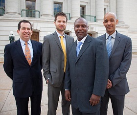 group shot with Robert Lee Stinson